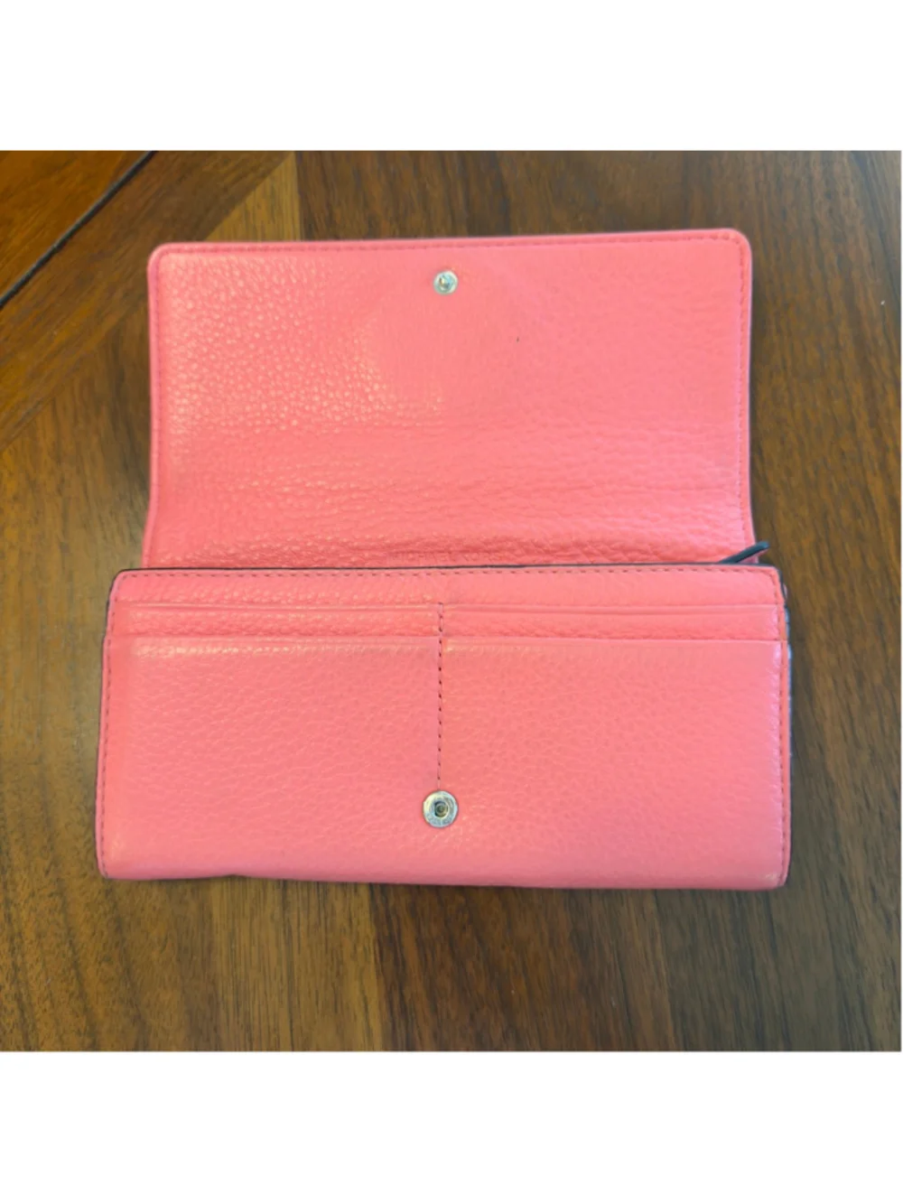 Michael Kors Selma Coral Pink Satchel with Matching Wallet SKU779